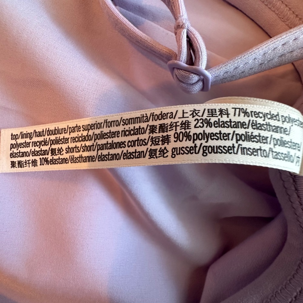 PINK Victoria's Secret Ultimate Runsie‎ Pastel Lilac Lavender XL Corset-Inspired - Picture 13 of 15